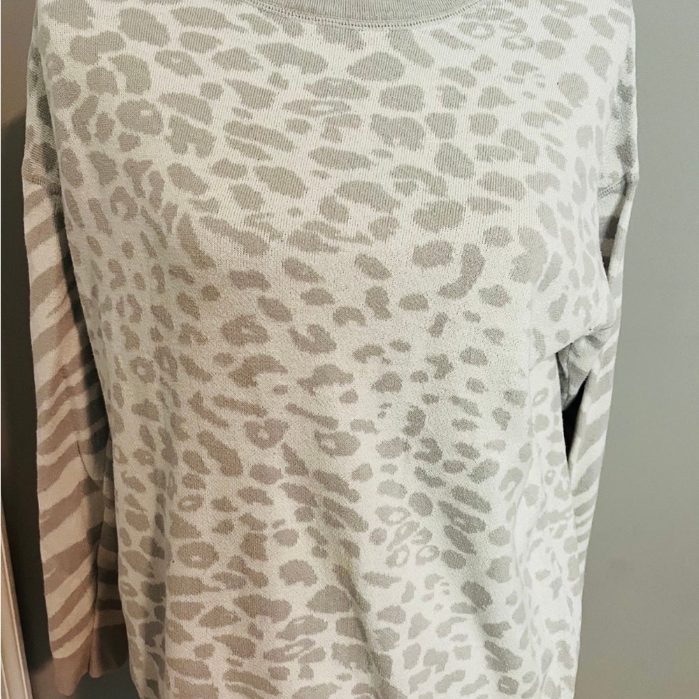 Tribal Animal Print Sweater